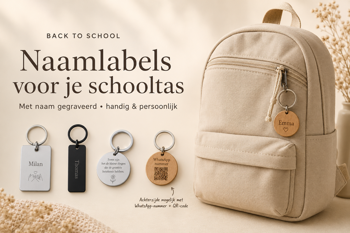 Naamlabels voor je schooltas