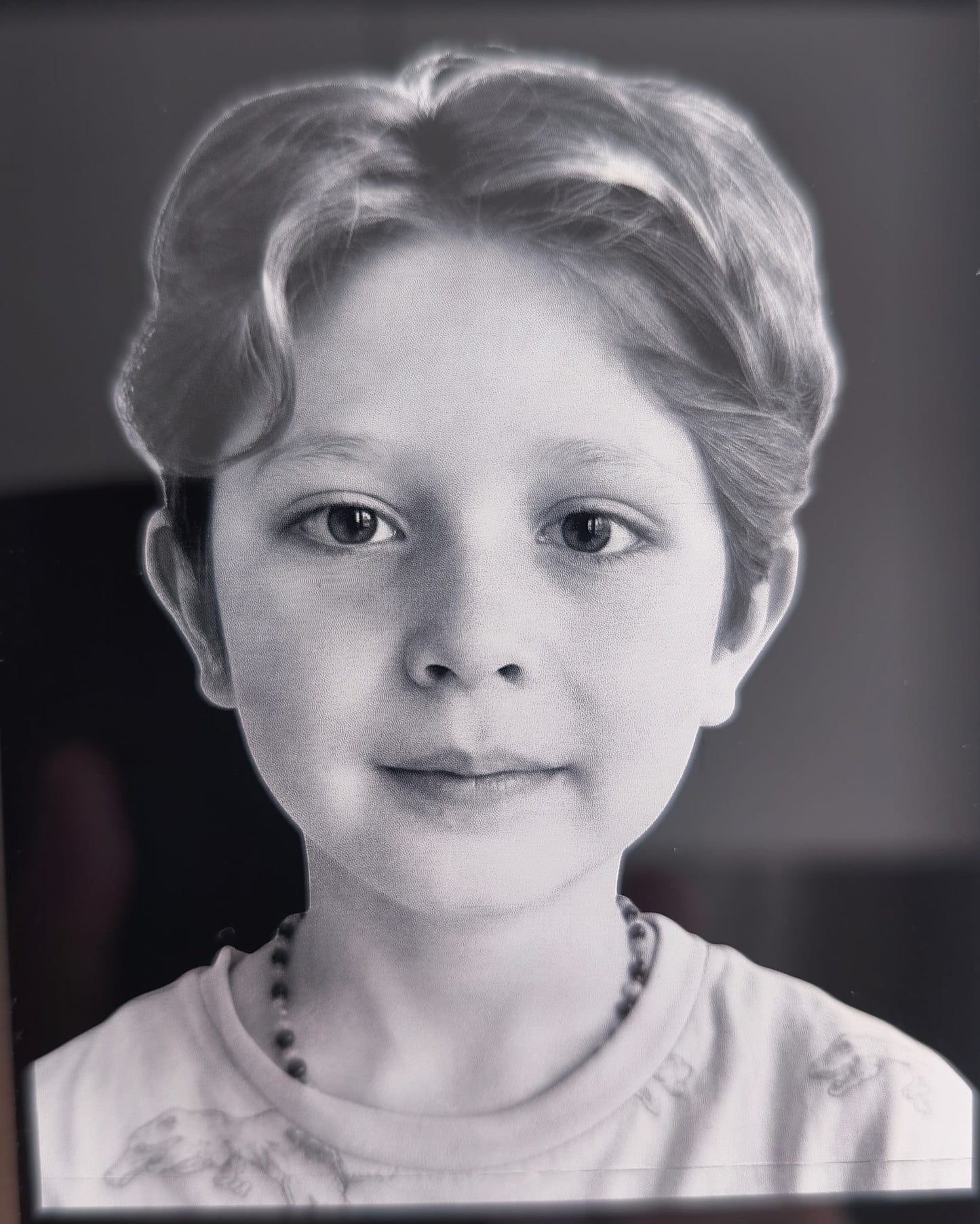 Voorbeeld gepersonaliseerde foto op acryl XL 20x20