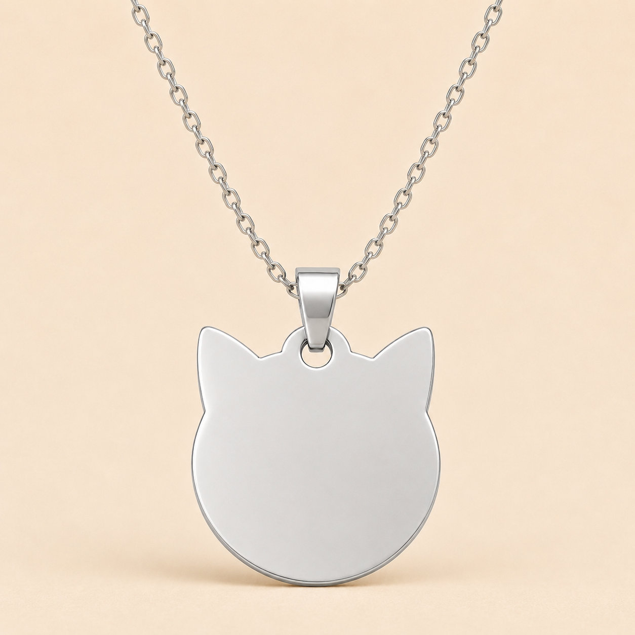 Kattenkop hanger cadeaupresentatie