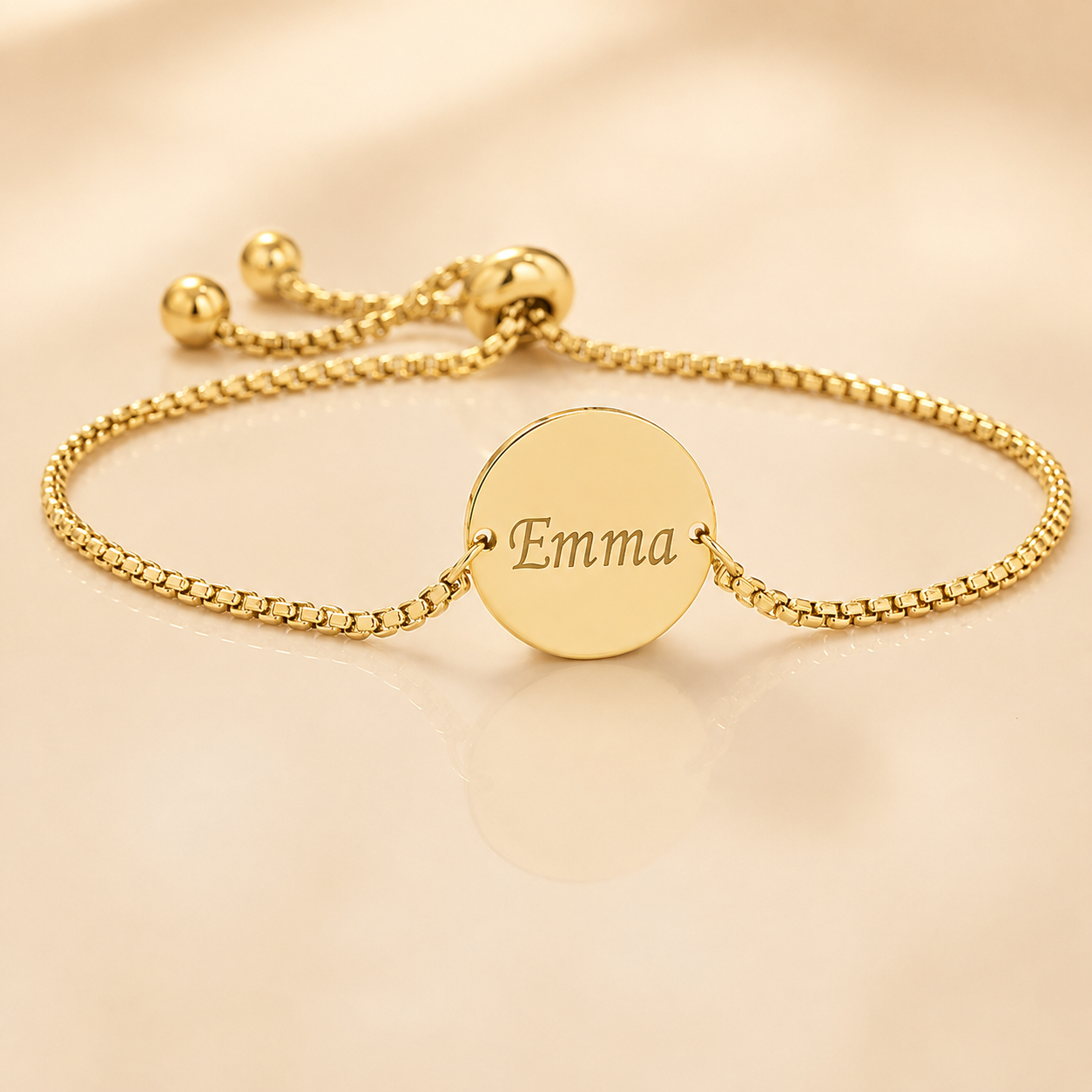 Ronde Armband met gravure