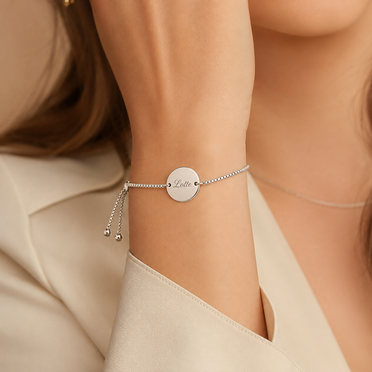 Ronde Armband met gravure