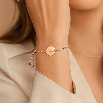 Ronde Armband met gravure