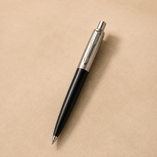 Parker Jotter balpen zwart met lasergravure
